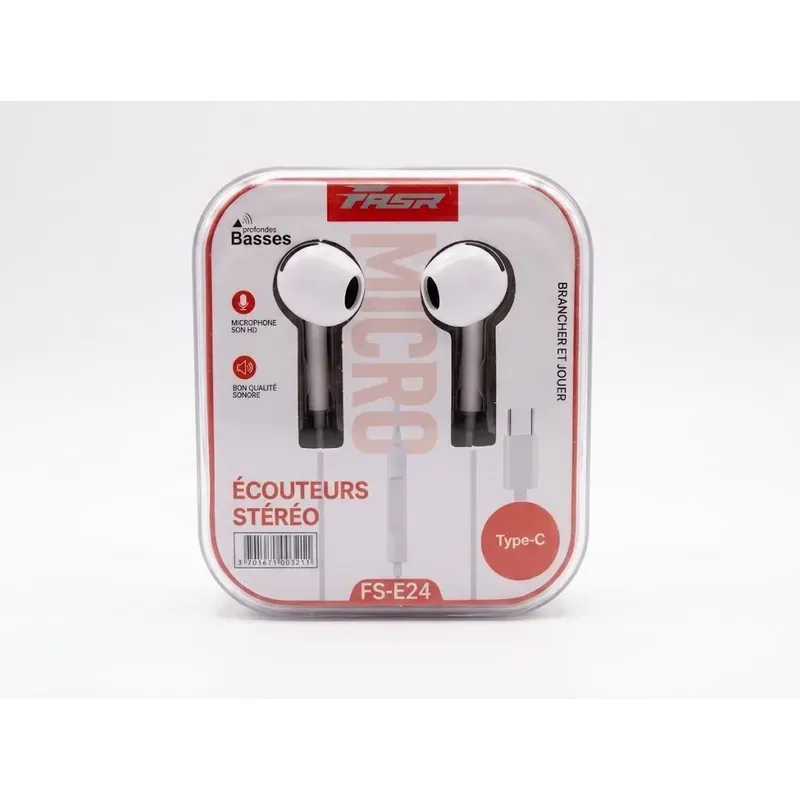 Ecouteurs Stéréo filaire USB-C
