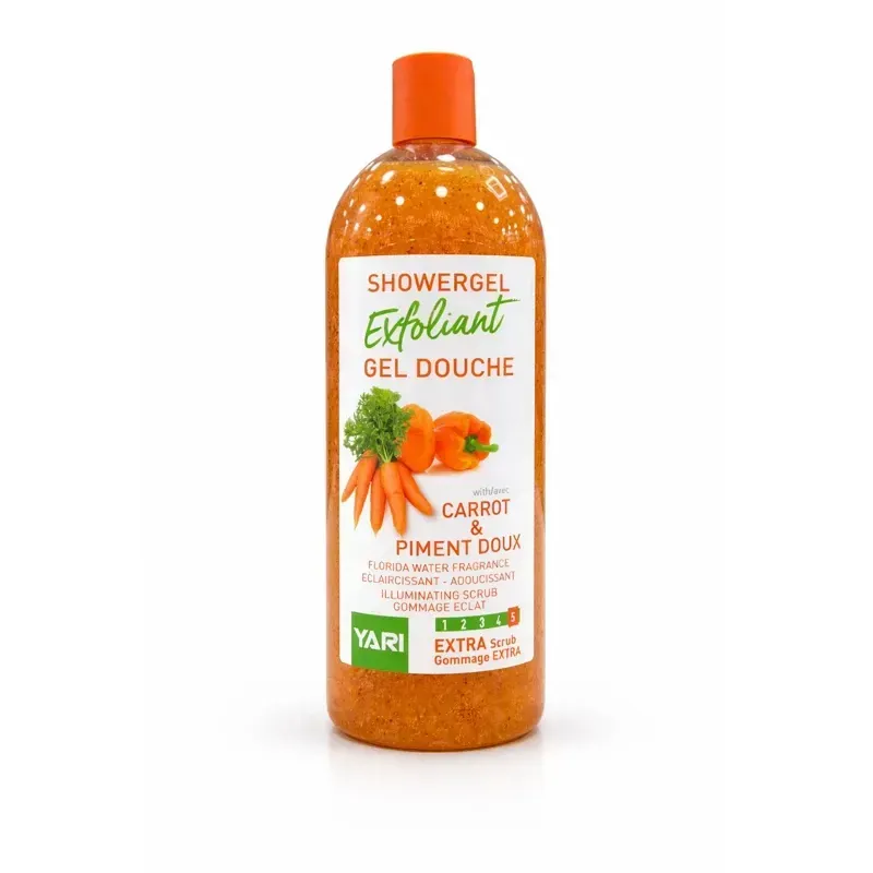 Gel Douche Exfoliant Carotte & Piment Doux