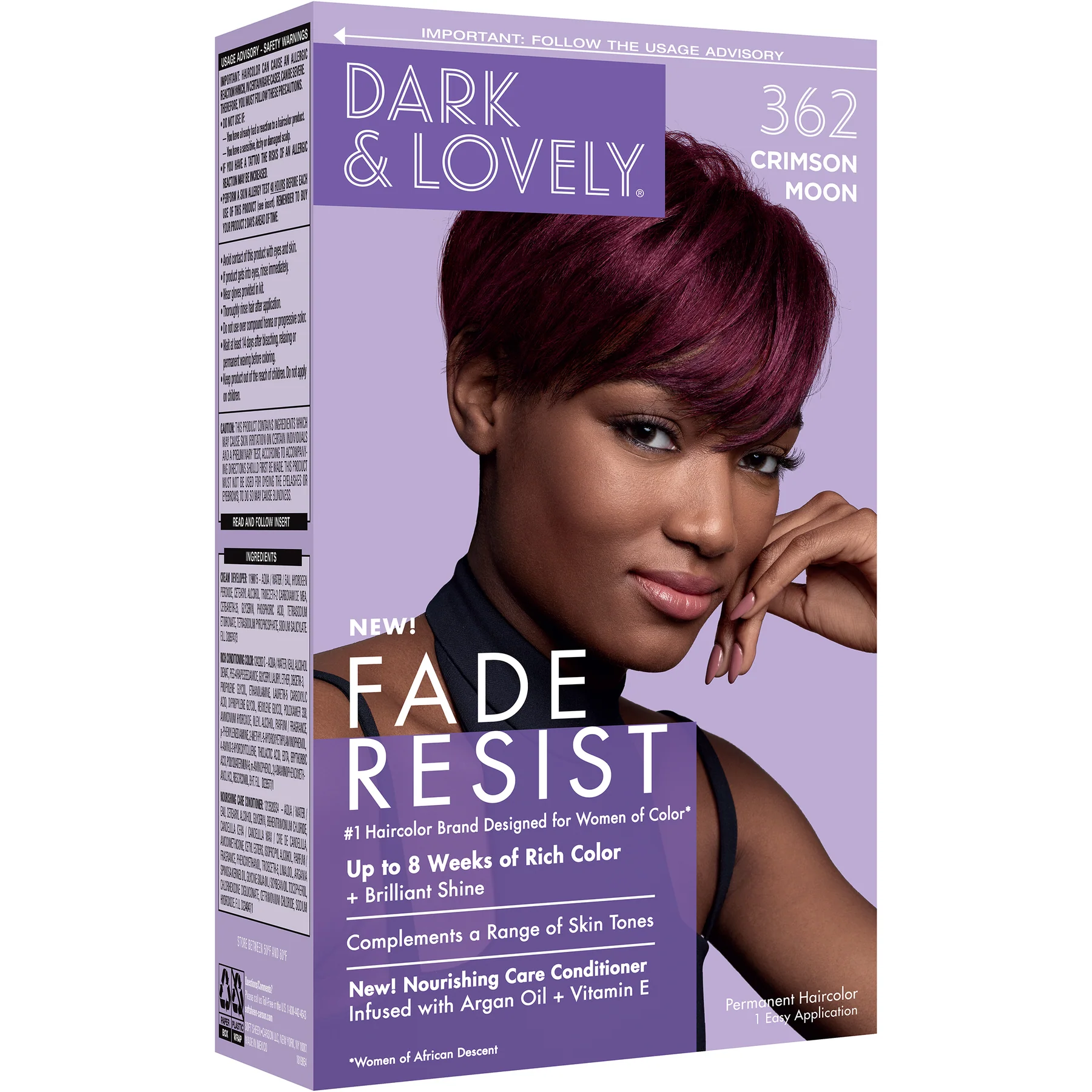 Coloration 372 noir naturel - Crimson Moon - 362