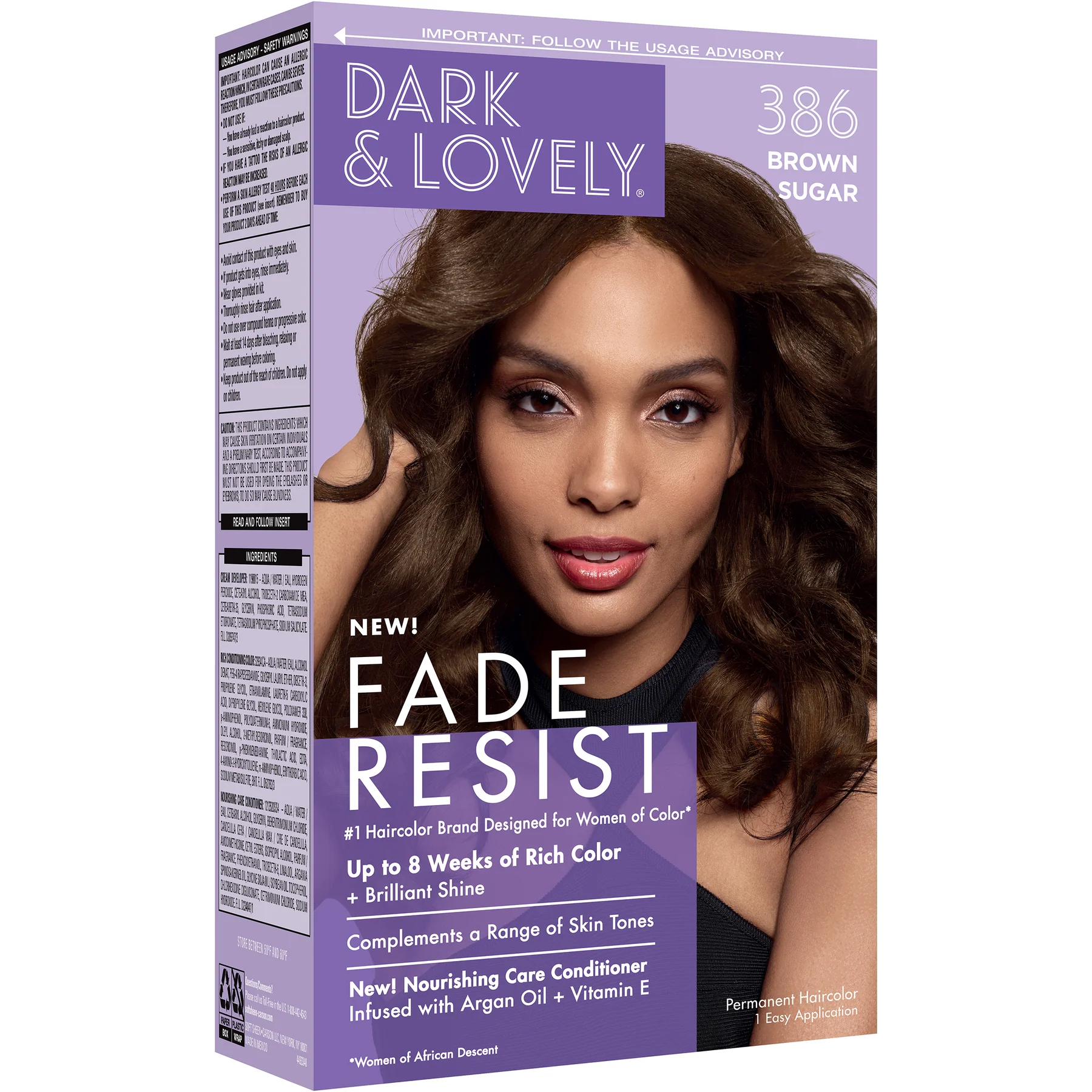 Coloration 372 noir naturel - Brown Sugar - 386