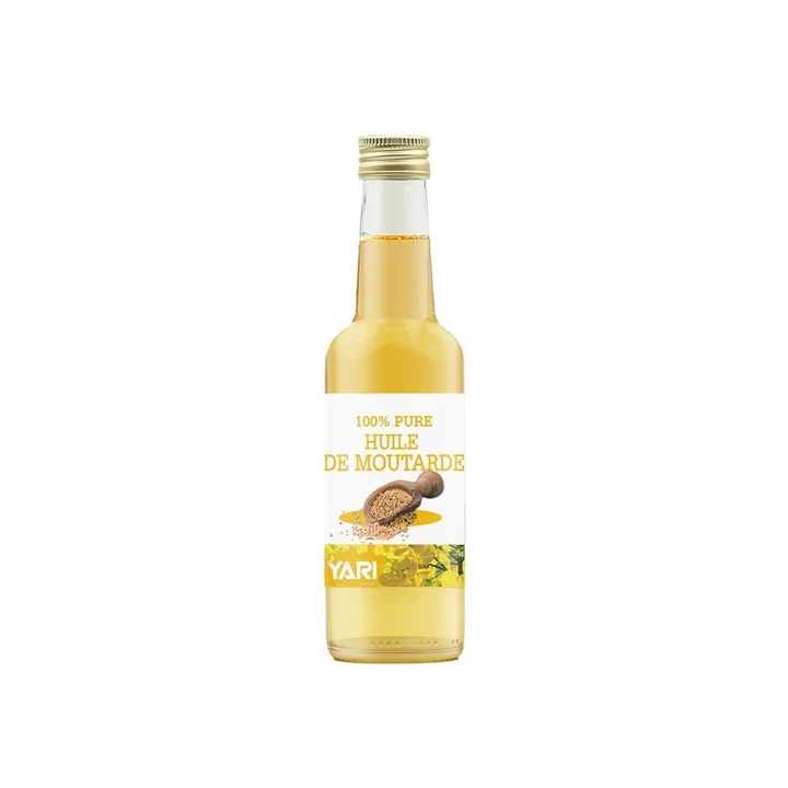 Huile 100% Naturel - YARI - 120ML / Moutarde / Mustard
